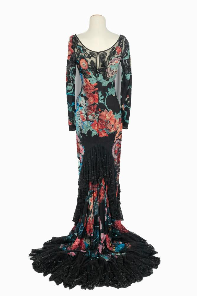 Robe asymétrique Roberto Cavalli