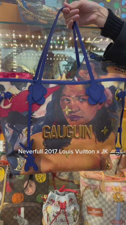 Jeff Koons x Louis Vuitton bag 'Neverfull'