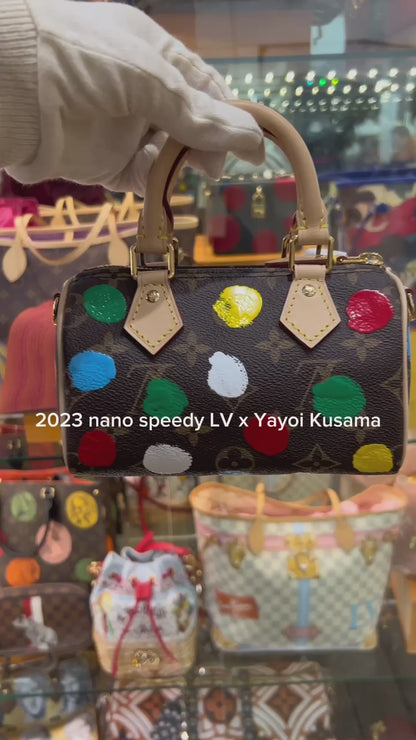 Louis Vuitton X Yayoi Kusama Nano Speedy bag