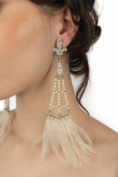 Boucles d'oreilles Christian Dior Printemps 2008