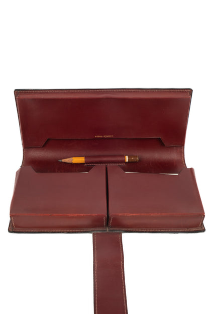 Etui à cartes en cuir Hermès