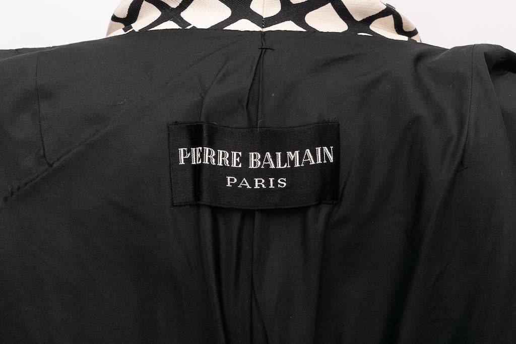 Manteau Pierre Balmain Haute Couture