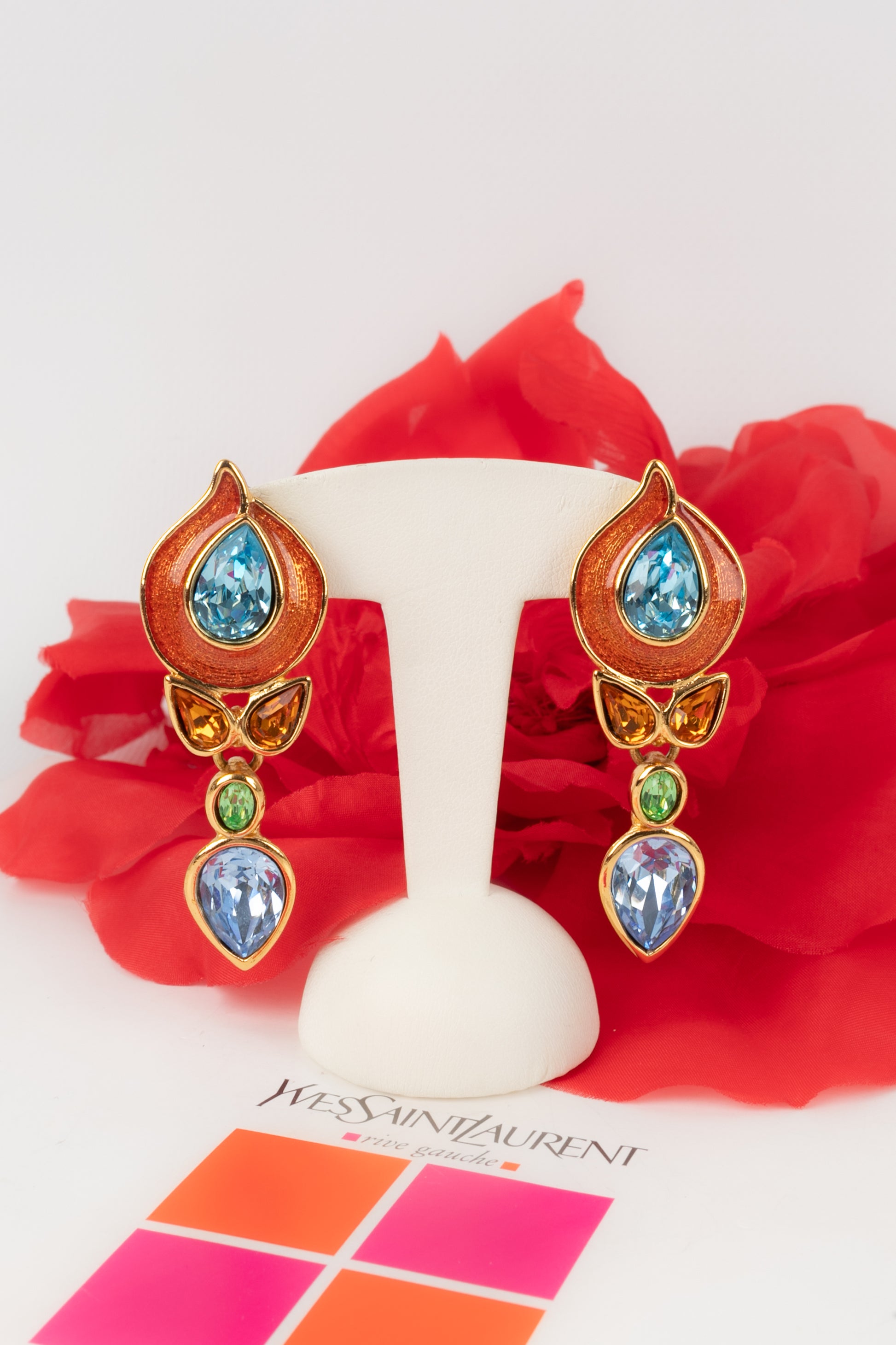 Boucles d'oreilles Yves Saint Laurent