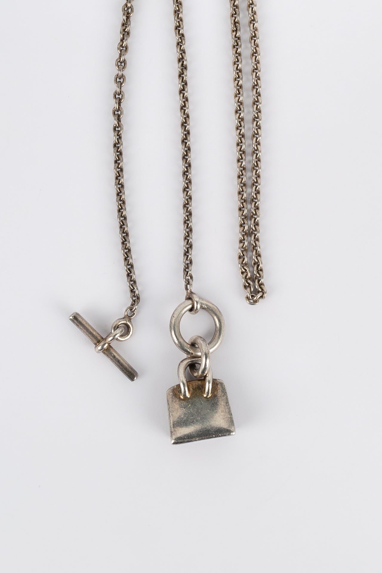 Lanvin Hermes Foot Necklace in Metallic for Men | Lyst