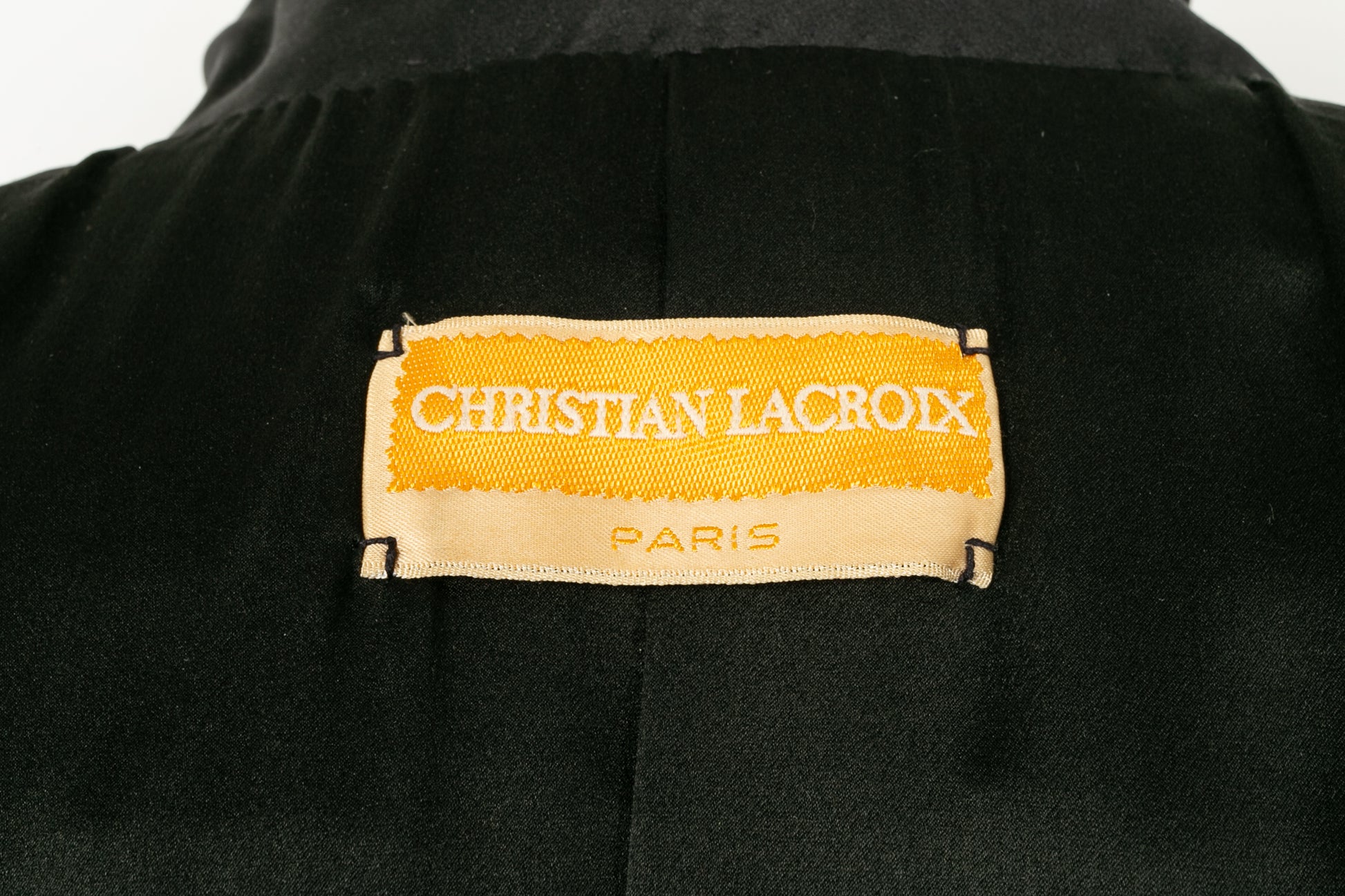 Manteau Christian Lacroix Haute Couture Hiver 1995