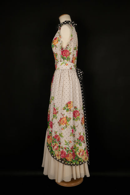 Robe imprimée de fleurs