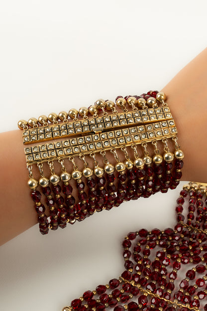 Paire de bracelets Valentino Haute Couture