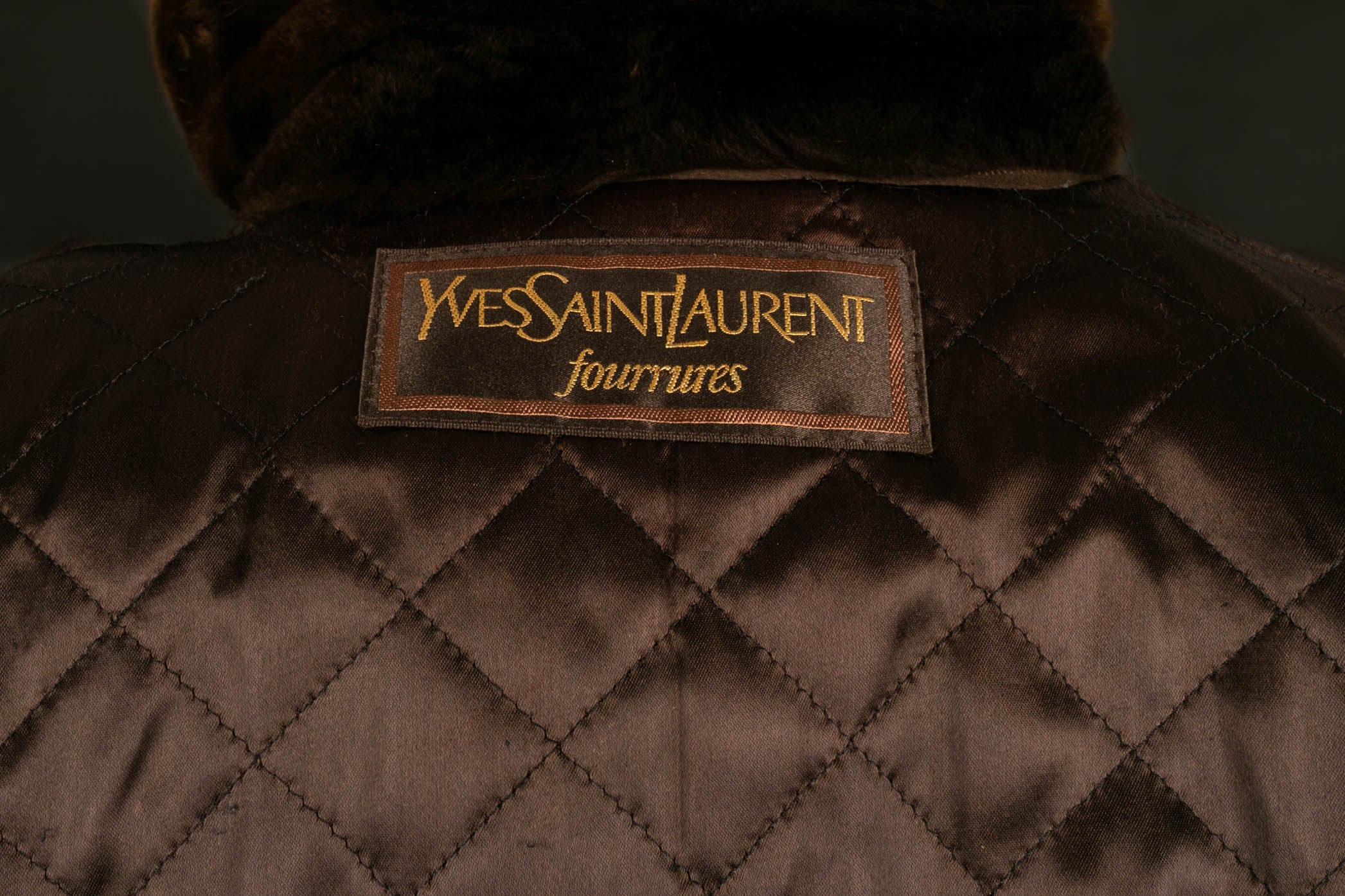 Veste en discount cuir saint laurent