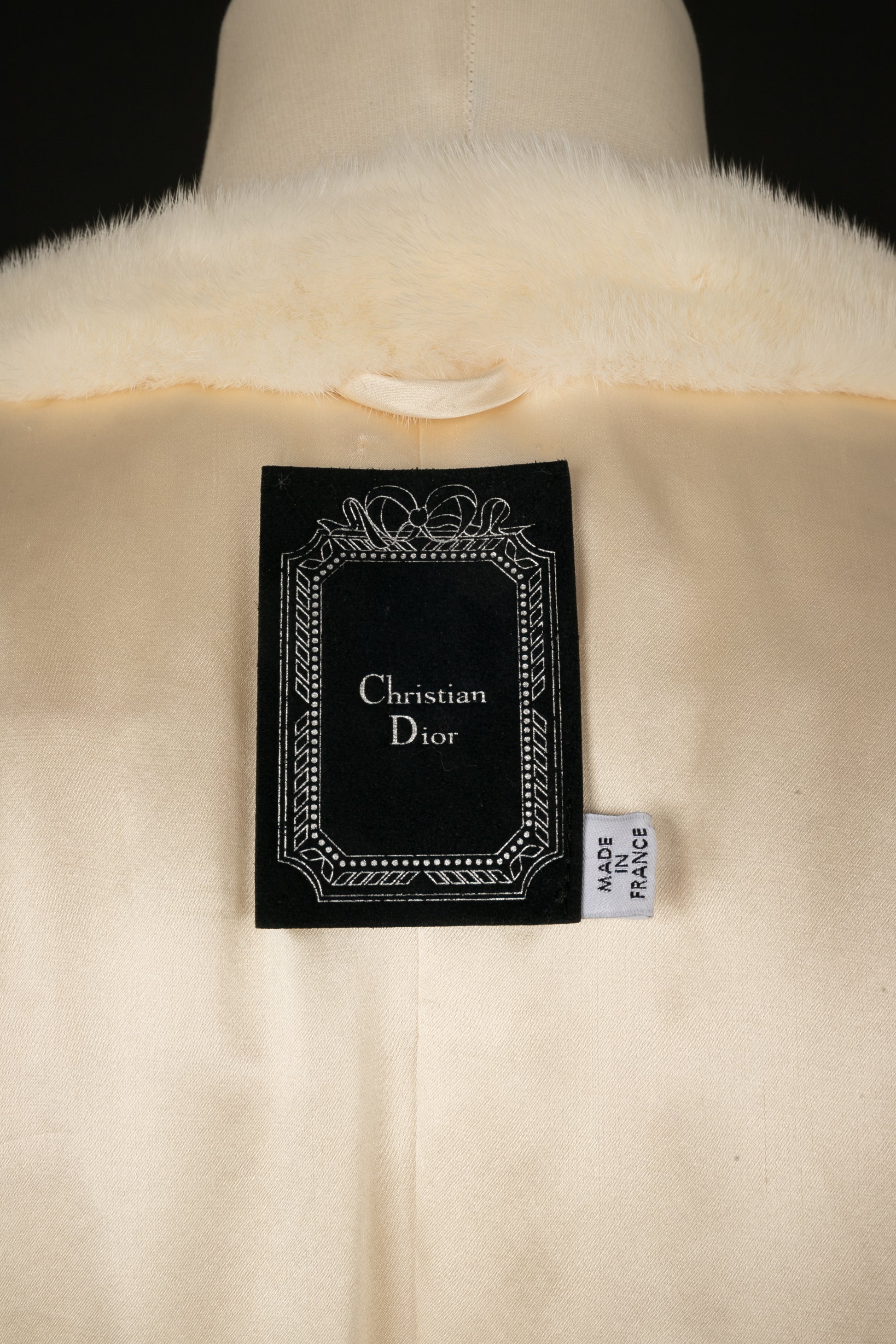 Manteau en vison Dior