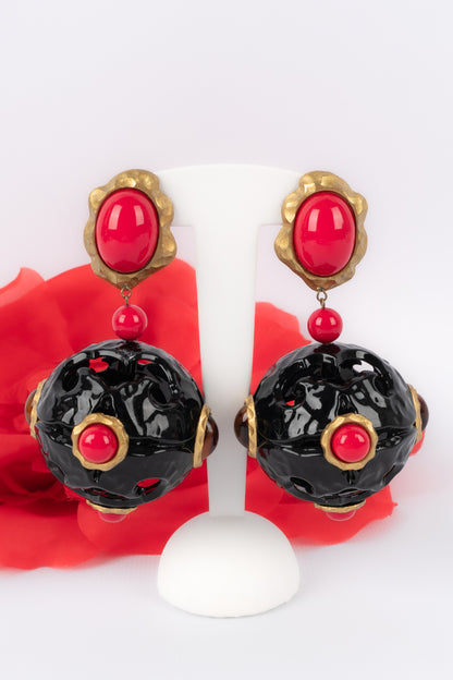 Boucles d'oreilles Christian Lacroix