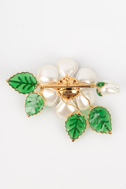 Broche fleur Augustine