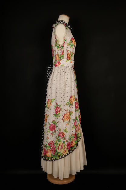 Robe imprimée de fleurs