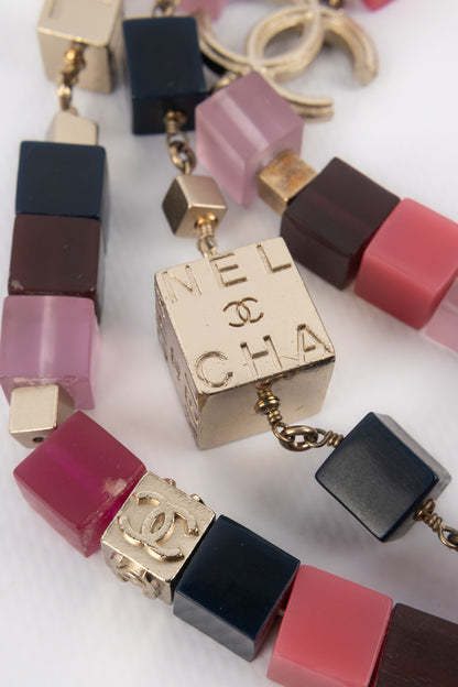 Collier cubes Chanel Printemps 2004