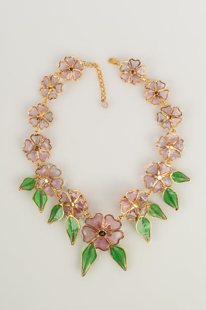 Collier fleurs Augustine