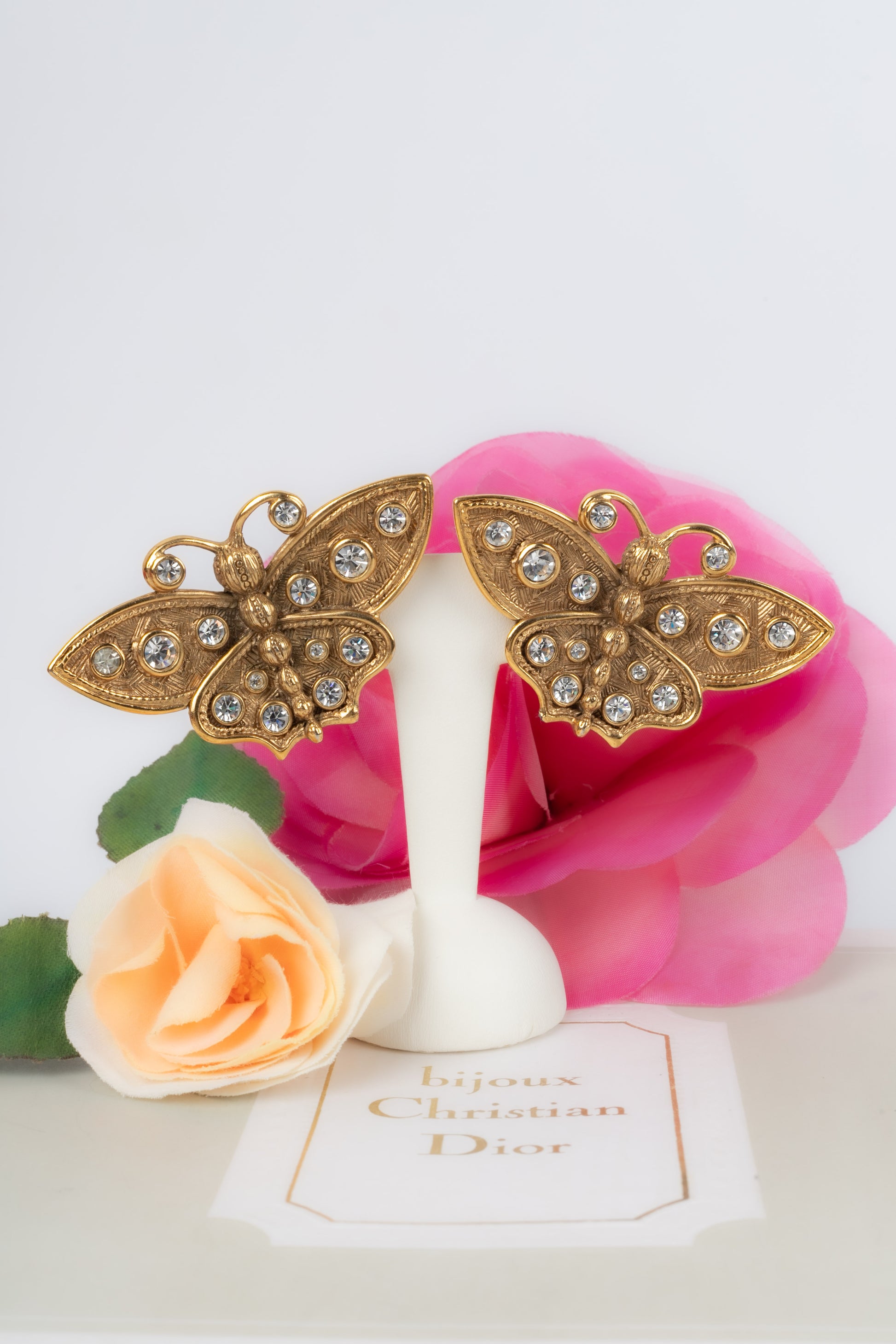 Boucles d'oreilles "Papillons" Christian Dior
