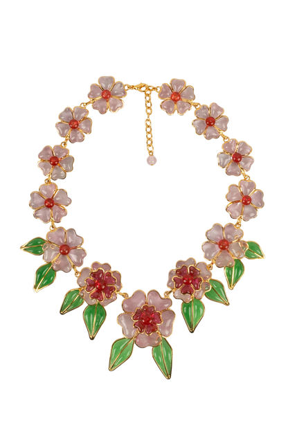 Collier fleurs Augustine