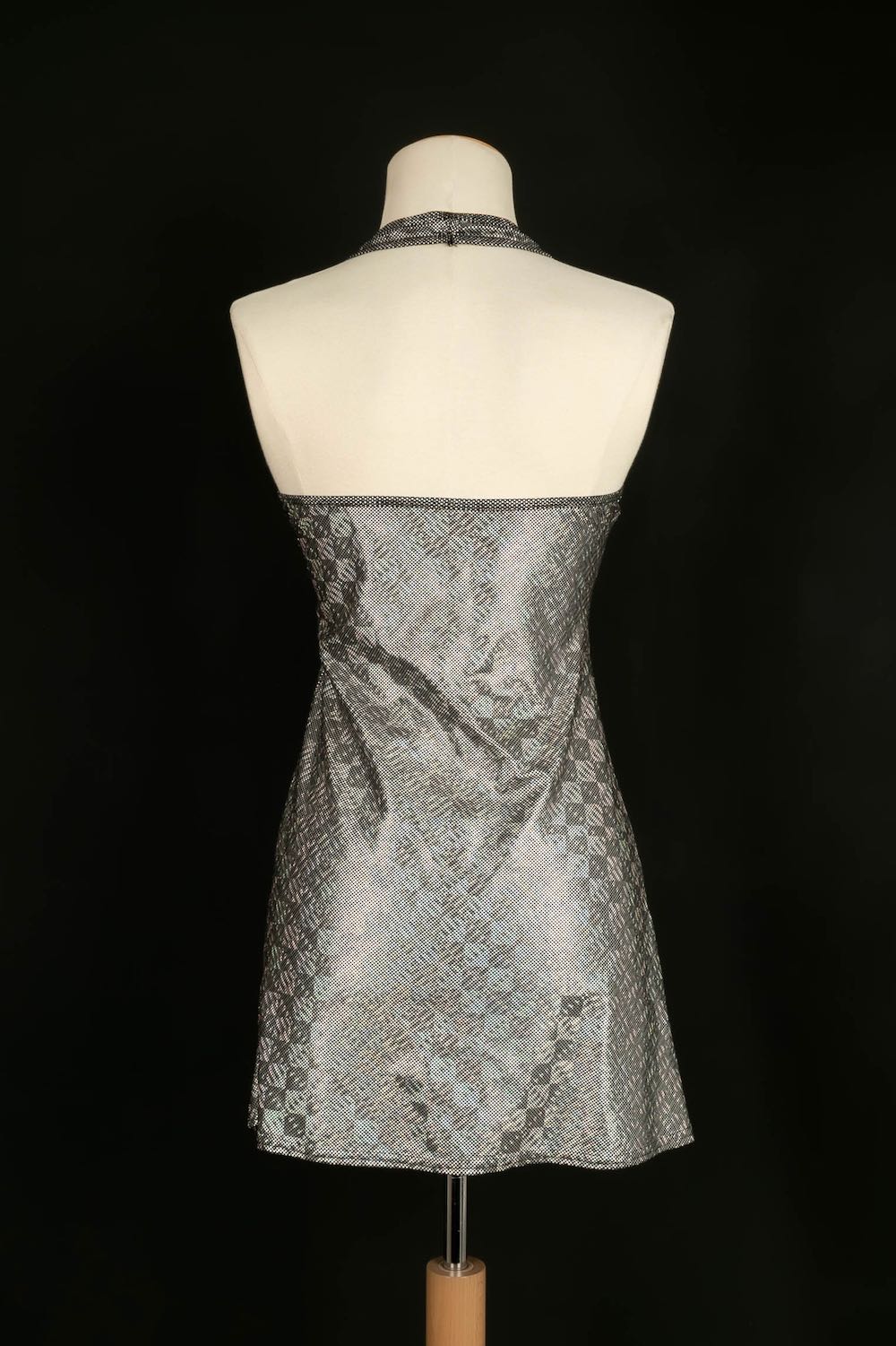 Robe argentée Paco Rabanne