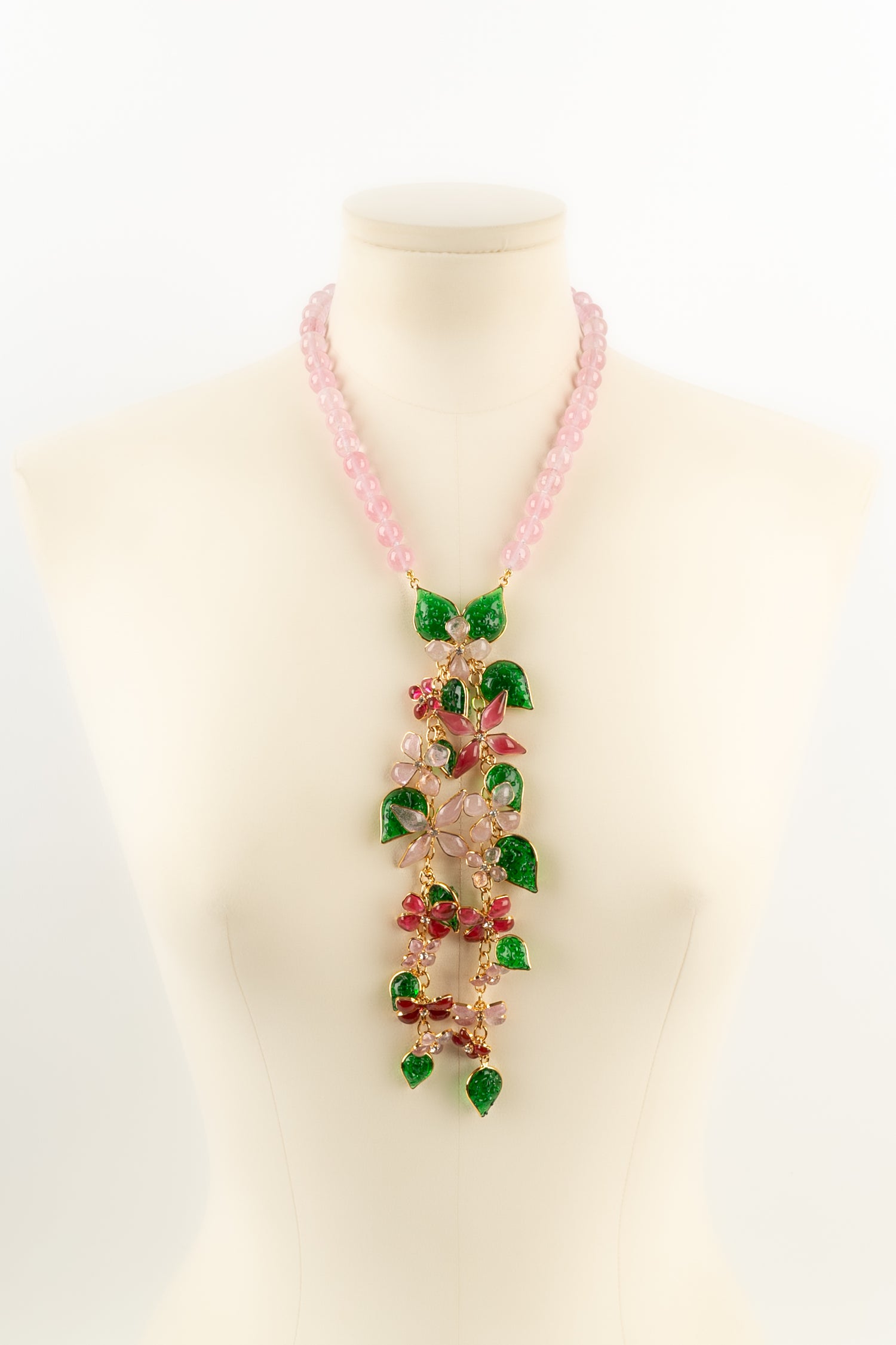 Collier fleurs Augustine