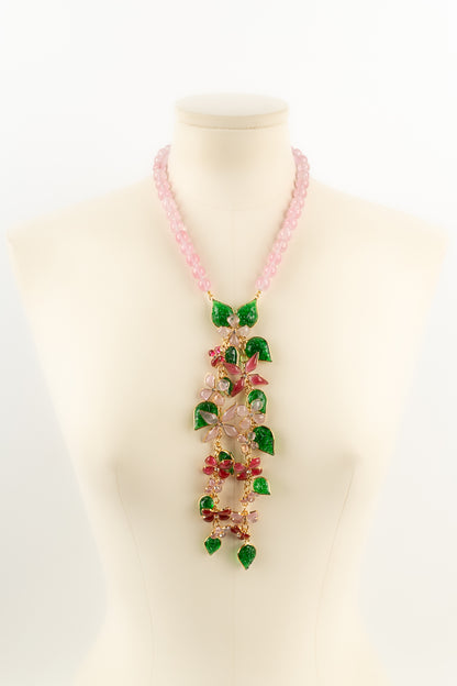 Collier fleurs Augustine