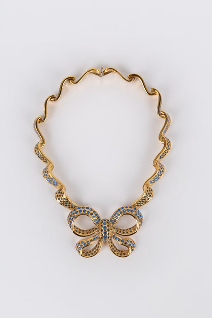 Collier noeud Yves Saint Laurent