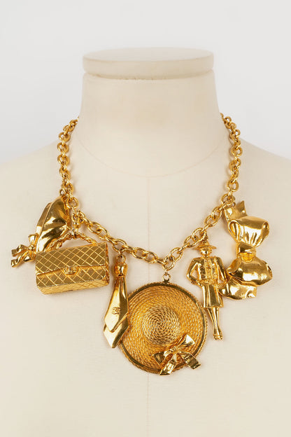 Collier breloques Chanel