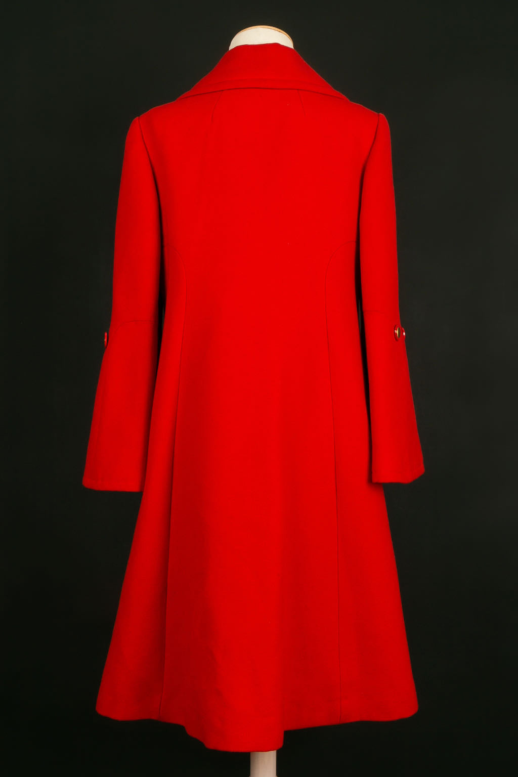 Manteau rouge 1960/70