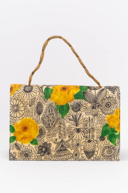 Sac fleuri Saks Fifth Avenue