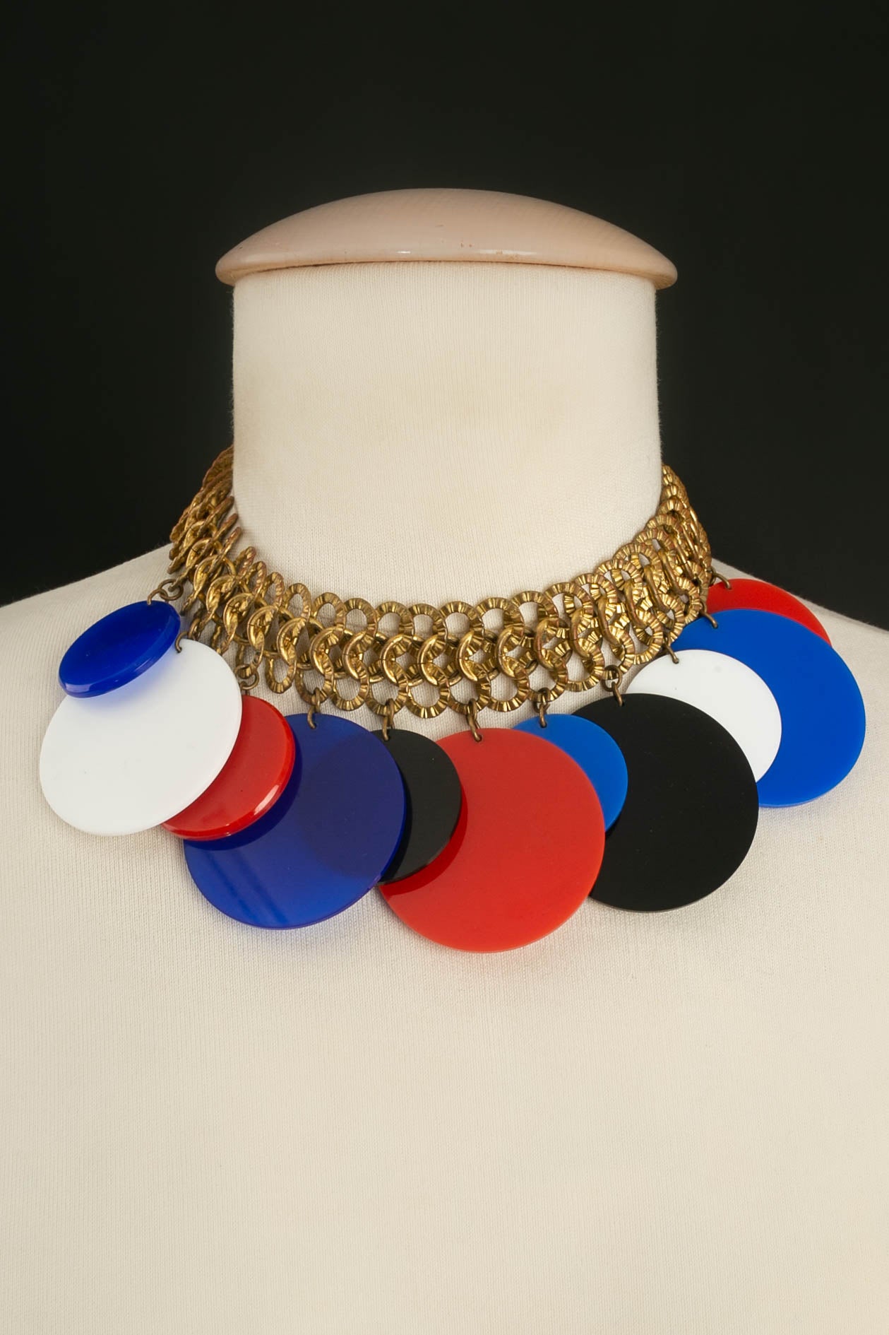 Collier à breloques Yves Saint Laurent (Attribué à)