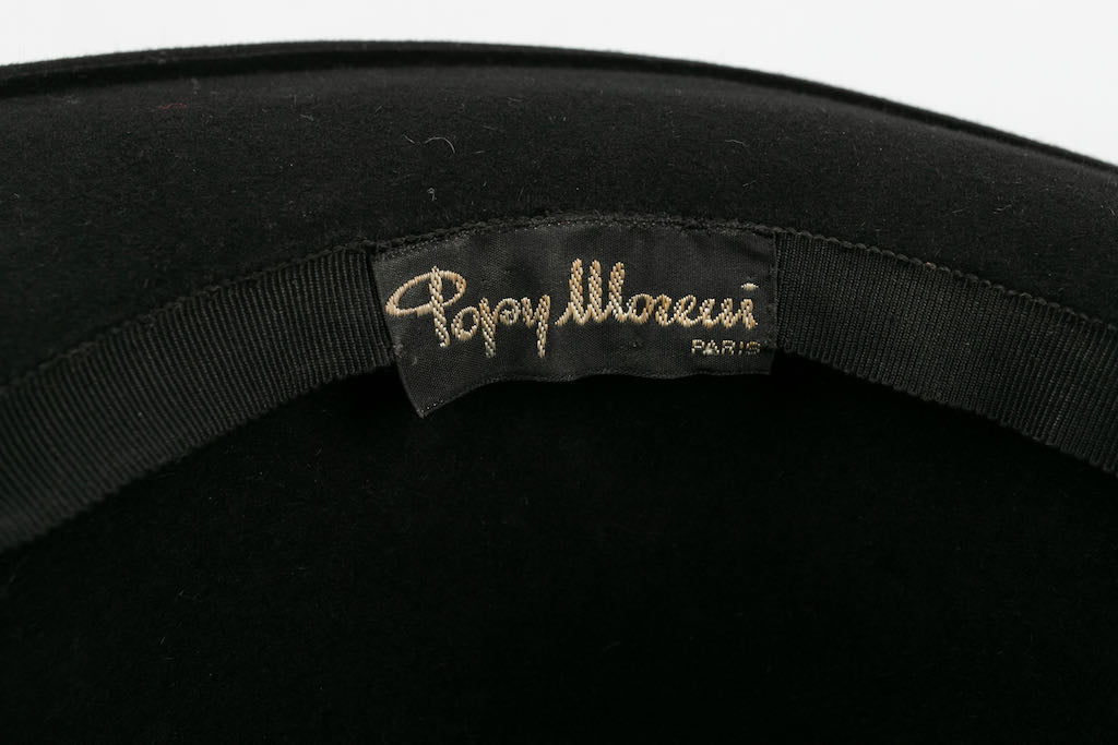 Chapeau noir Popy Moreni 