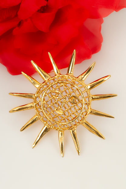 Broche soleil Lacroix