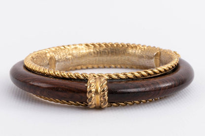 Bracelet jonc en bois Goossens