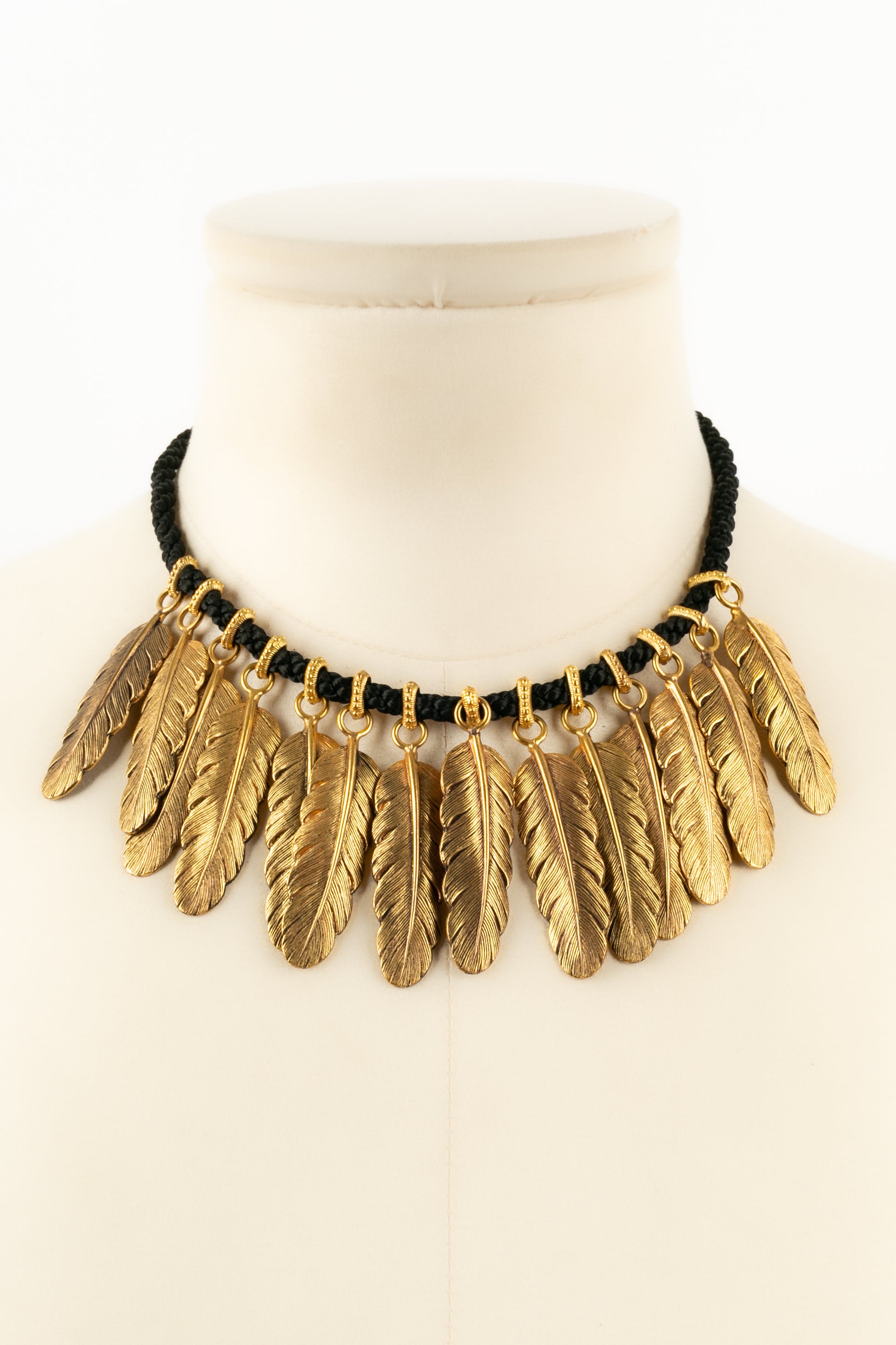 Collier "Plumes" Yves Saint Laurent