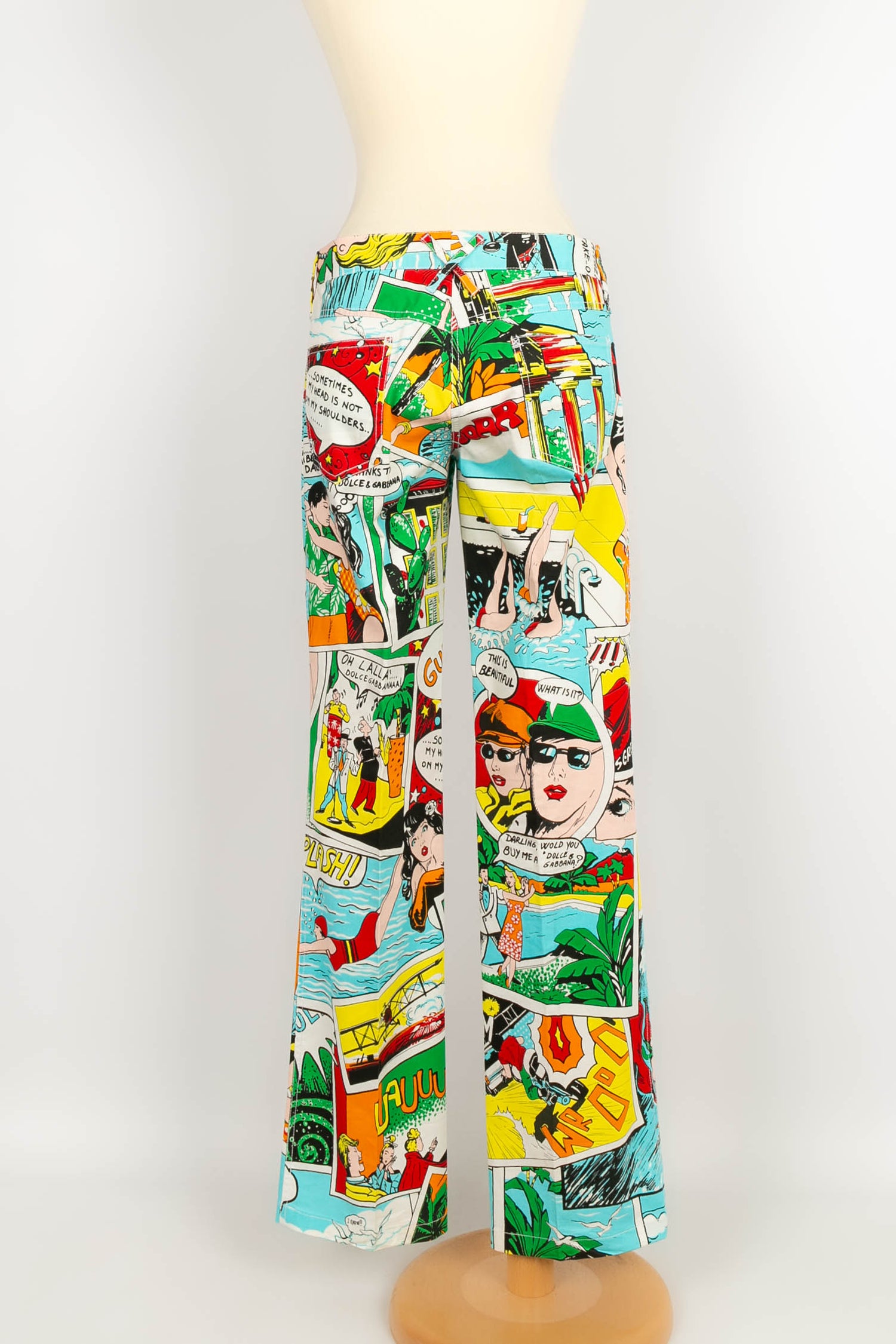 Pantalon "Pop Art" Dolce&Gabbana