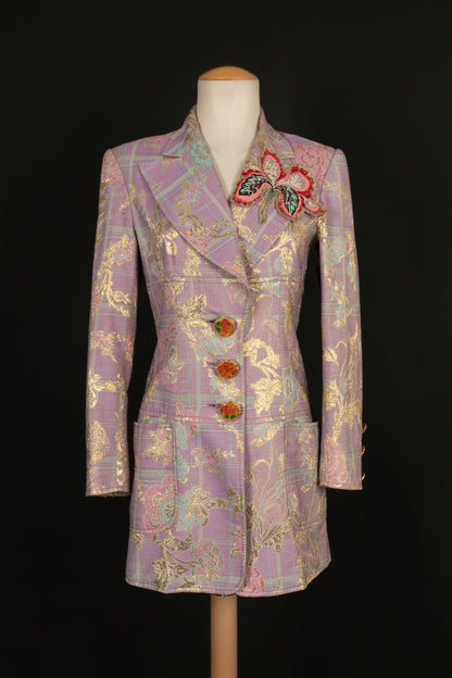 Veste brodée Christian Lacroix