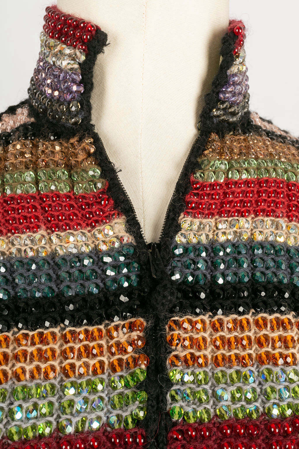 Gilet patchwork Jean-Paul Gaultier Haute Couture – Les Merveilles De  Babellou