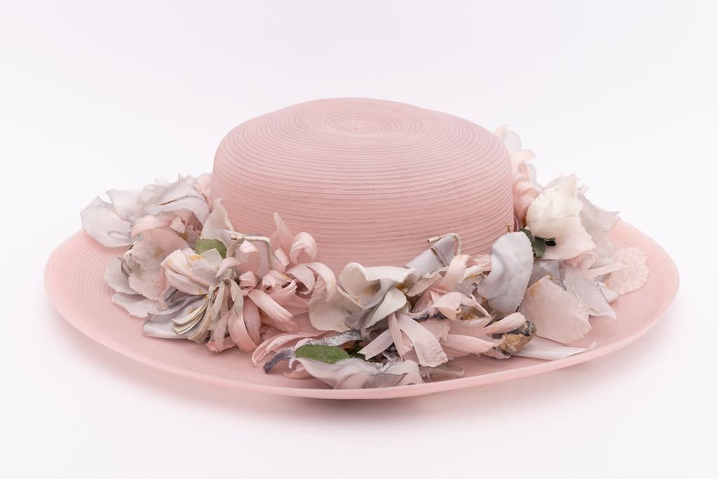 Chapeau à fleurs Jean Barthet