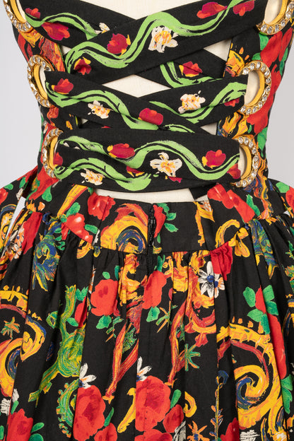 Robe imprimée Christian Lacroix