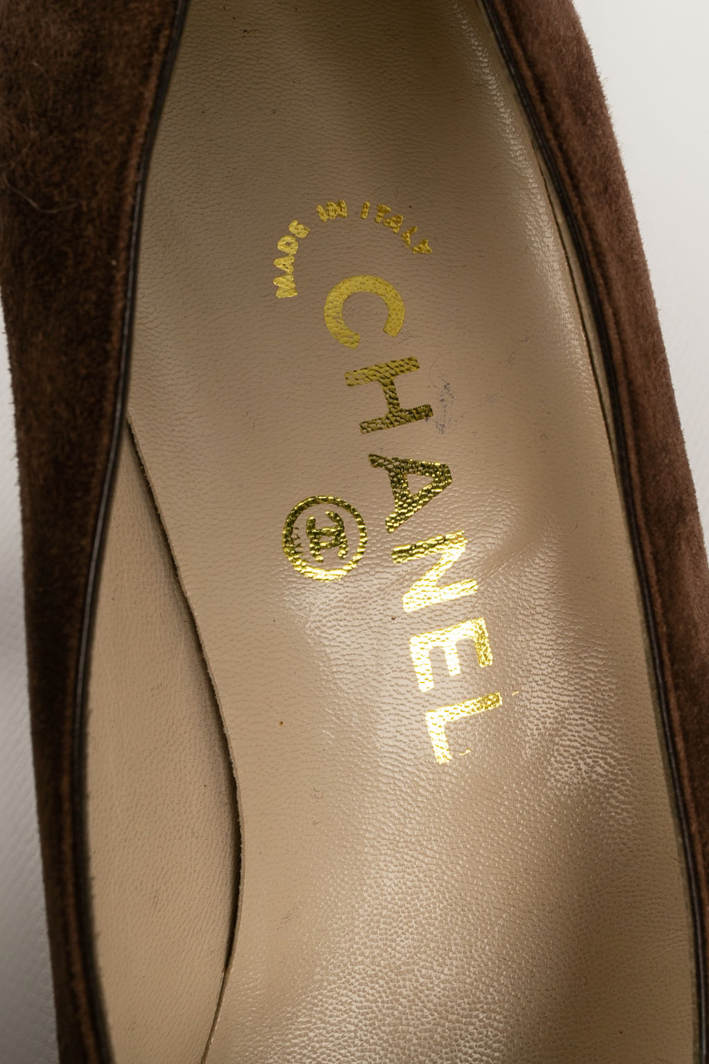 Escarpins en cuir Chanel