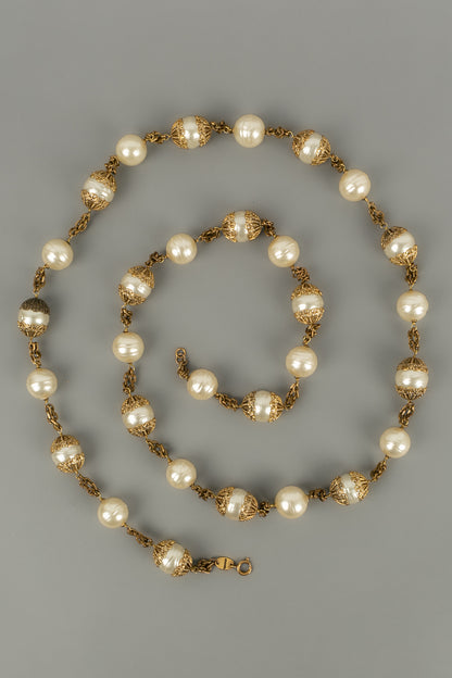 Collier de perles Chanel Printemps 1996