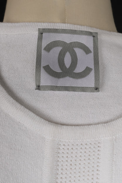 Haut blanc Chanel