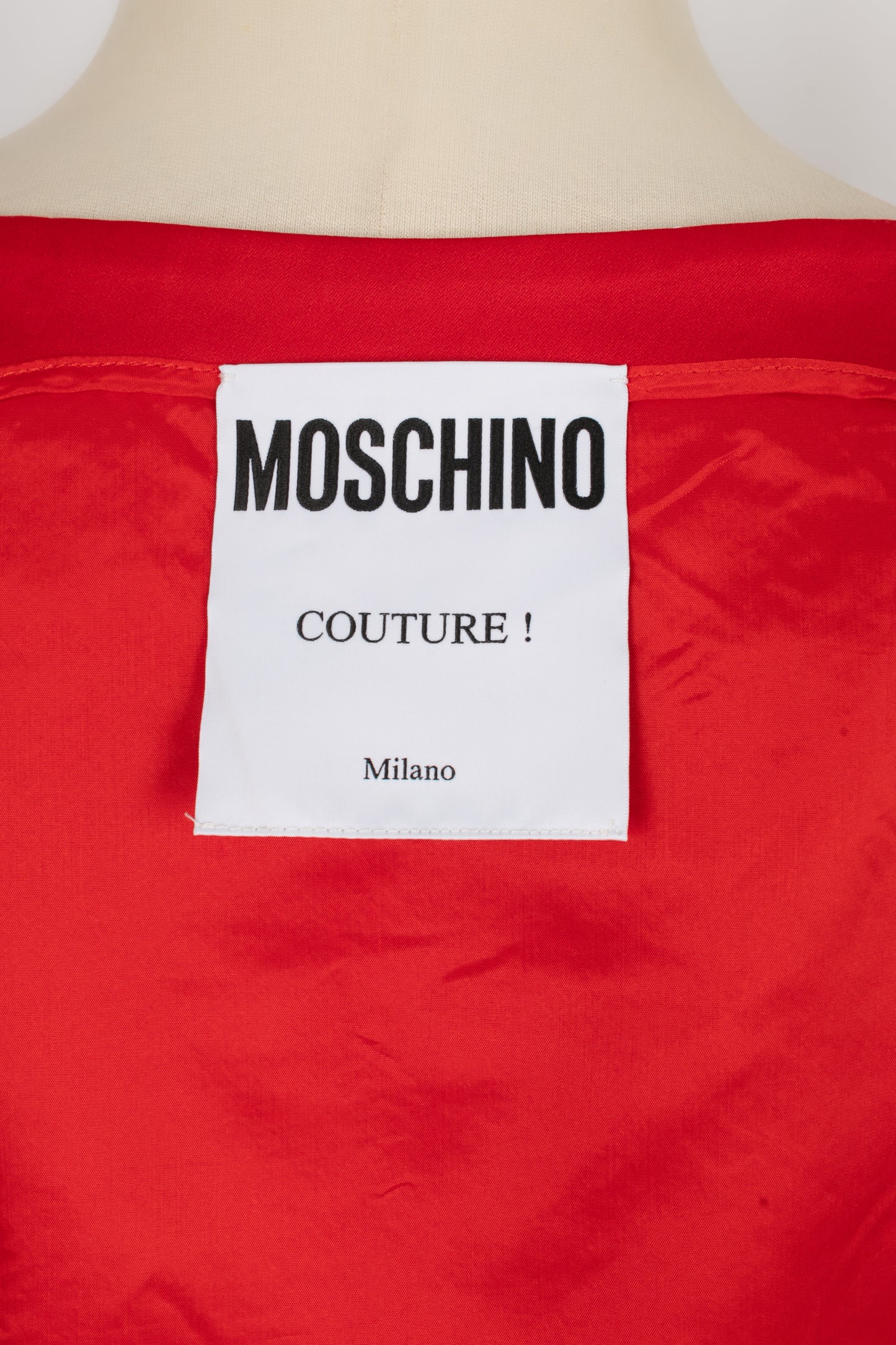 Haut à paillettes Moschino Printemps 2016