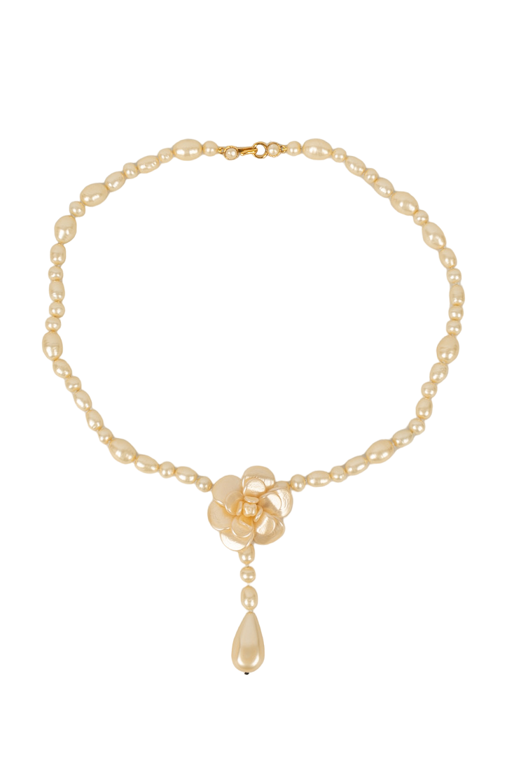 Collier camélia Chanel Printemps 1999