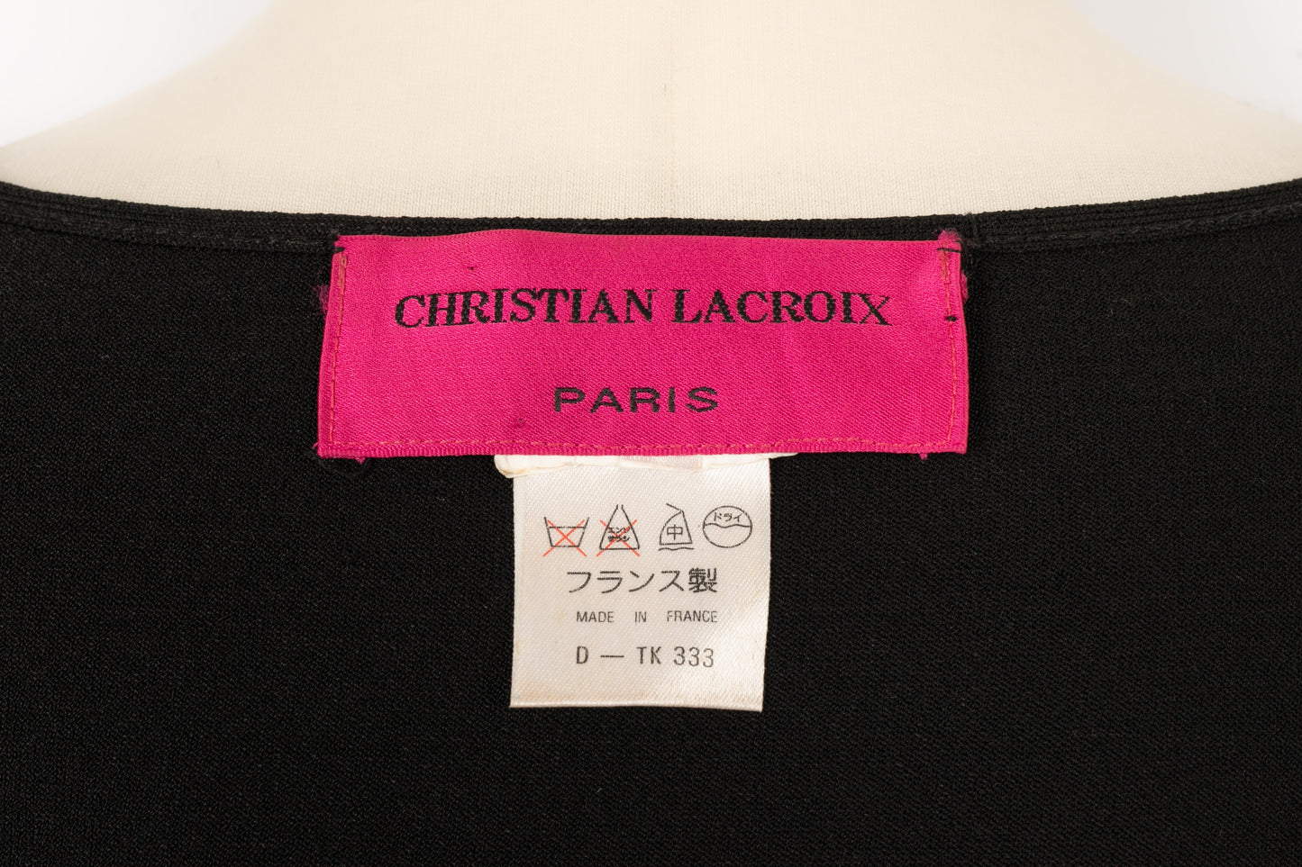 Robe à pois Christian Lacroix 