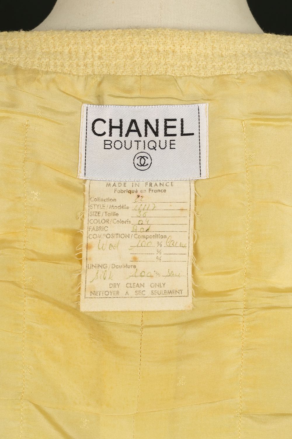 Veste Chanel 1980s