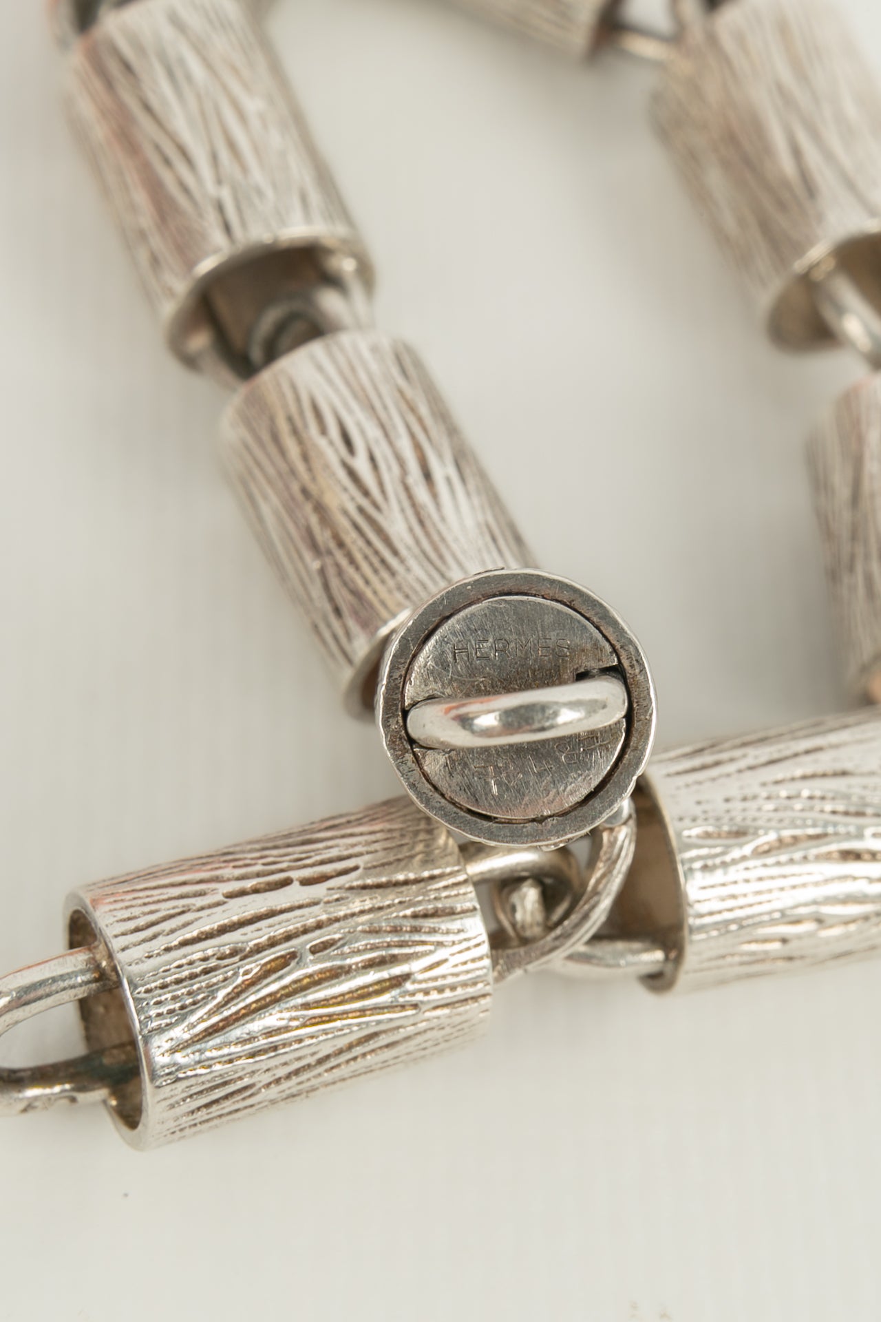 Bracelet en argent Hermès