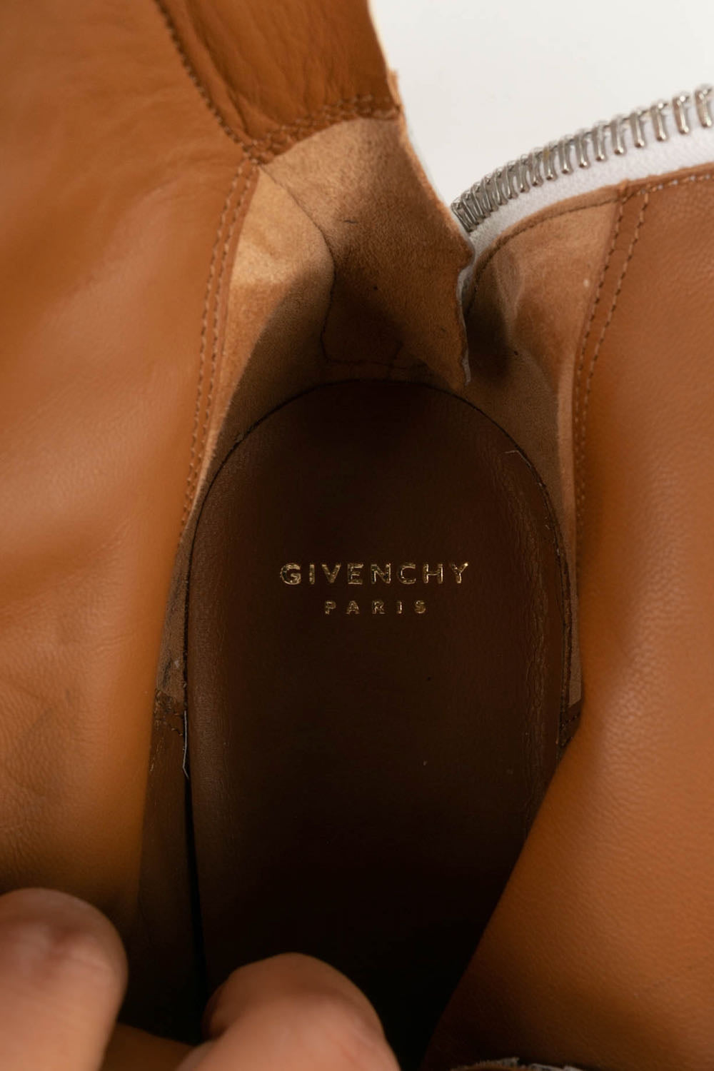 Boots en cuir Givenchy