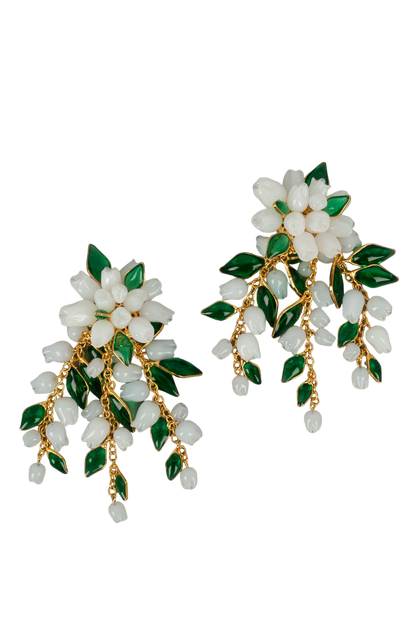 Boucles d'oreilles "muguet" Augustine