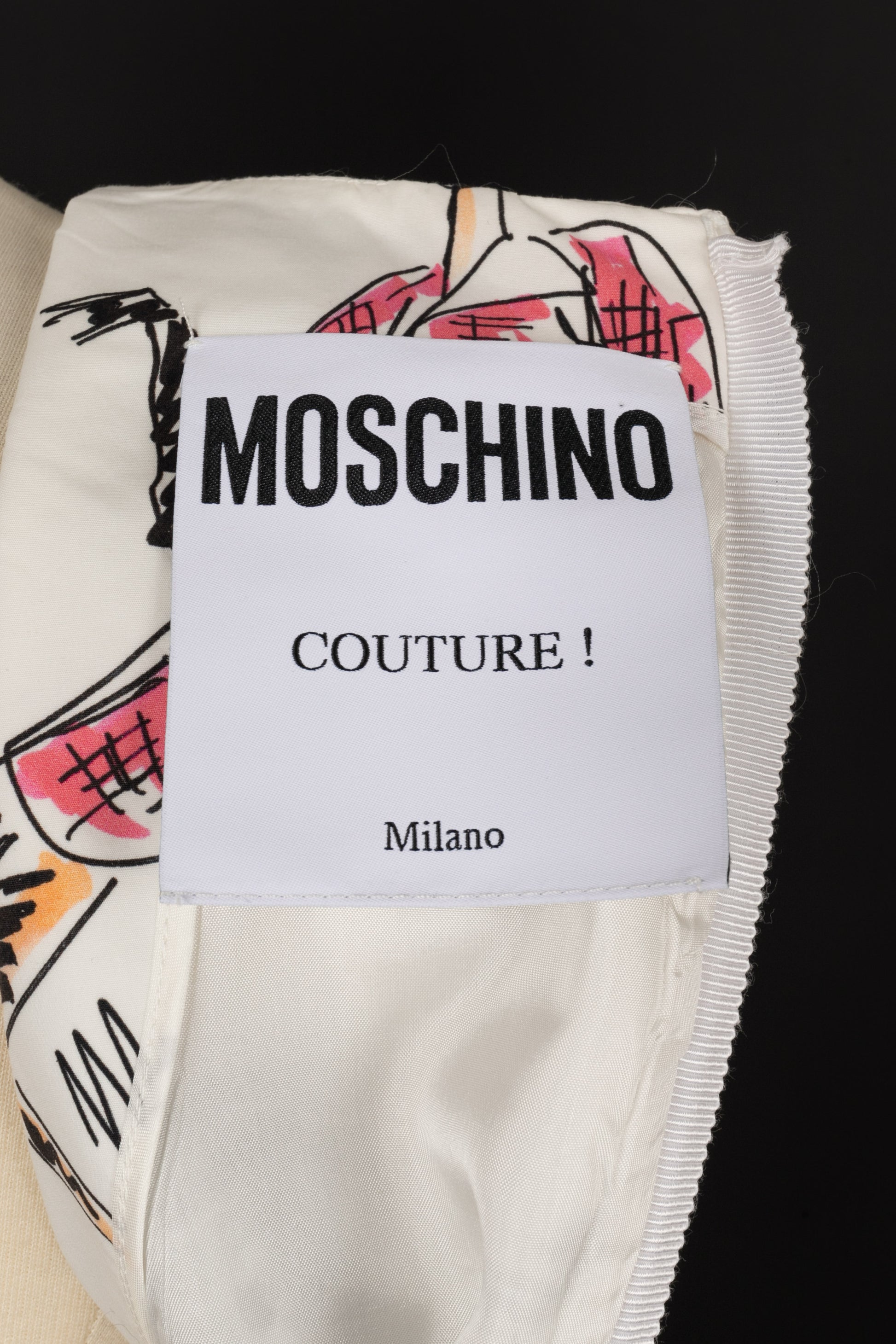 Robe Moschino Eté 2019