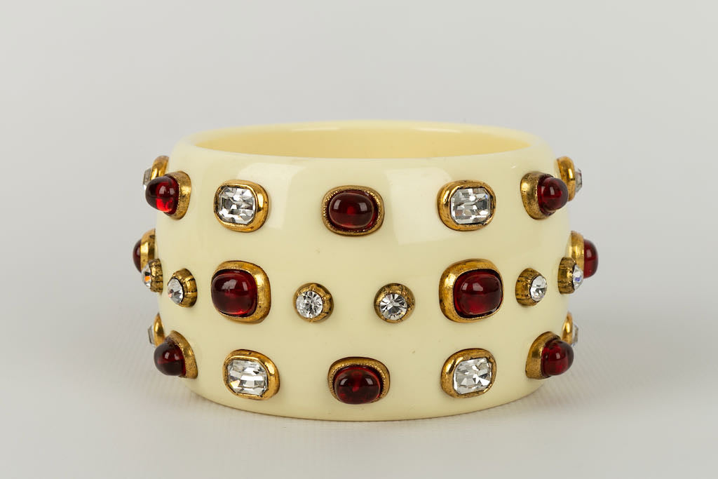 Bracelet manchette Chanel 1985