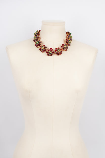 Collier fleurs Augustine